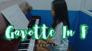 Gavotte in F piano  Phương Trinh  Lớp nhạc Giáng Sol Quận 12 [upl. by Asli47]