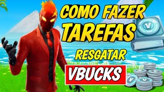 CONCLUA OS OBJETIVOS DIÁRIOS ADICIONAIS COMO RESGATAR AS VBUCKS PACOTE DE TAREFAS INFERNO FORTNITE [upl. by Enelrac]