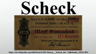 Scheck [upl. by Royce]