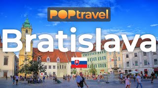 Walking in BRATISLAVA  Slovakia 🇸🇰 4K 60fps UHD [upl. by Hilliard]