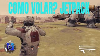 ¿Como usar la MOCHILA propulsora Jetpack STARFIELD TUTORIAL ¿Como volar [upl. by Kris]