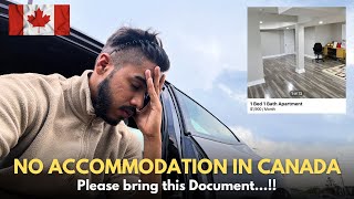 HOW TO FIND ACCOMMODATION IN CANADA🇨🇦  AVOID THIS MISTAKE [upl. by Phares]