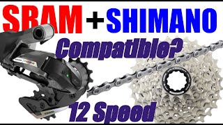 Shimano Ultegra 12 Speed with SRAM Force AXS Derailleurs  Will It Work [upl. by Eendyc]