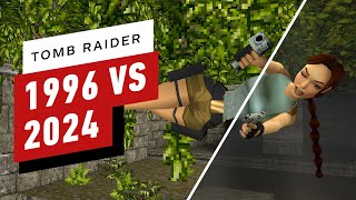 Tomb Raider Remastered vs Original Graphics Comparison 4K 60FPS [upl. by Naivatco]