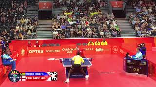 Derek Abrefa vs Paul DrinkhallCommonwealth Games 2018 Australia [upl. by Davina162]