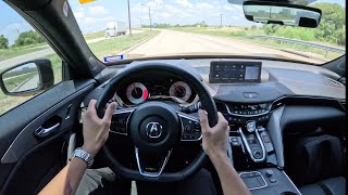 2022 Acura TLX TypeS  POV Driving Impressions [upl. by Albin739]