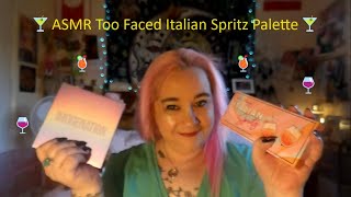 🍸ASMR Too Faced Italian Spritz Palette🍸 [upl. by Aihsik769]