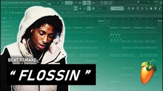 How quotFLOSSINquot by Youngboy NBA amp Internet Money was made  FL Studio Remake [upl. by Dahlstrom]