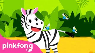 🦓Le Zèbre  Chansons dAnimaux  Pinkfong Baby Shark en français  Chansons pour Enfants [upl. by Llenrag]