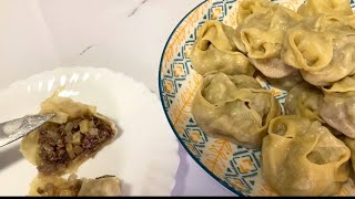 Получатся ли вкусные манты из 500 г фарша  вкусные манты  манты с мясом и картошкой [upl. by Amerd]