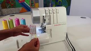 Singer 14CG754 ProFinish Serger Overlock 3 Accessories [upl. by Peria]