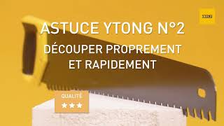 Réaliser des découpes proprement et rapidement avec le béton cellulaire Ytong  Les astuces Ytong [upl. by Megan]