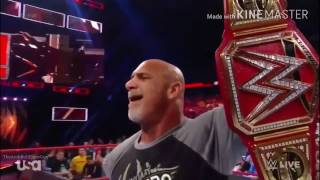 Goldberg Entrance as Universal Champion HD [upl. by Inerney]