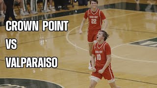 Crown Point vs Valparaiso  1st place for duneland conference on the line [upl. by Onailil]