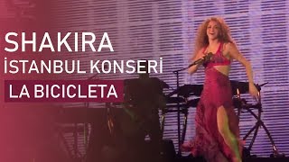 Shakira  La Bicicleta İstanbul Konseri [upl. by Diley417]