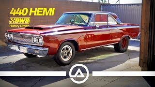 Badass 700hp Dodge Coronet 440 Hemi Old School Mopar Drag Car [upl. by Yaja]