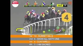 20231209  Race 9 Singapore Kranji Horse Racing Highlights  Pace88 Horse [upl. by Pepillo]