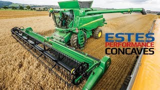 Estes Concaves  John Deere amp Case IH Combines  RFD TV American Farmer [upl. by Manthei441]