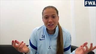 Fran Kirby  full interview with the FWA Womens Footballer of the Year 2021 [upl. by Euqinommod]