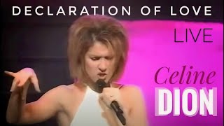 CELINE DION 🎤 Declaration of Love 🤍 Live in Montreal June 1996 [upl. by Avera]