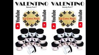 Valentino Beauty Pure covers Reseña Compras Nails Uñas [upl. by Uos]