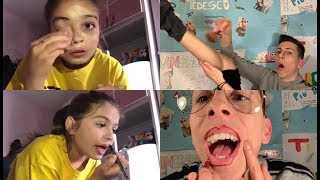 REAGISCO AD UN TUTORIAL MAKE UP🤬😱🙆🏻‍♂️ [upl. by Emili]