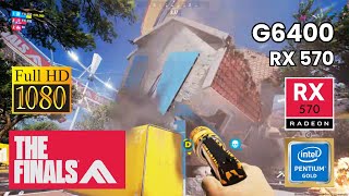 The Finals Playtest Destruction  Play with Intel Pentium Gold G6400 and RX 570 [upl. by Irafat]