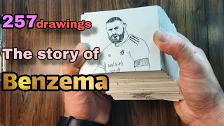 The story of Benzema in the 2022 European Champions LeagueAnd getting the Ballon dOr by Benzema [upl. by Llerat]