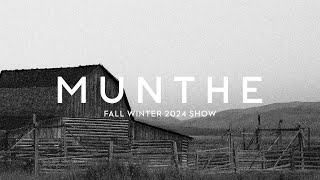 MUNTHE FALL WINTER 2024 l FULL SHOW [upl. by Nayhr864]