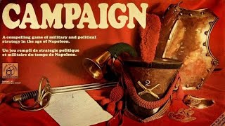 Ep 128 Campaign Board Game Review Waddingtons 1971  How To Play [upl. by Atila]