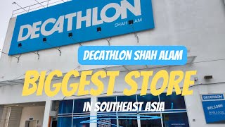 Decathelon Biggest Store in Southeast Asia  Decathlon Shah Alam  Malaysia [upl. by Avehstab]