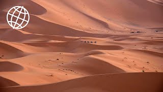 Erg Chebbi Dunes Merzouga Moroccan Sahara Amazing Places 4K [upl. by Jordan]