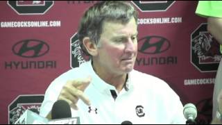 Spurrier postgame video after loss to Georgia They kicked our tails [upl. by Platas]