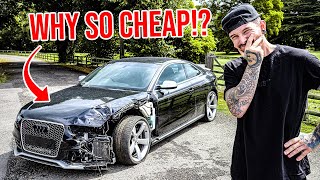 I BOUGHT MY GIRLFRIEND THE CHEAPEST AUDI RS5 IN THE UK [upl. by Narcho]