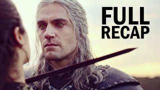 FULL RECAP  The Witcher Season 1 and 2 Explained [upl. by Etnovaj]