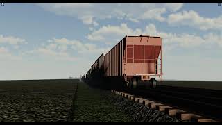 BNSF 583 leads the LCHI101 [upl. by Odranreb]