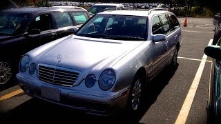 2003 MercedesBenz E320 Wagon 4Matic W210 Start Up Quick Tour amp Rev With Exhaust View  80K [upl. by Dottie]