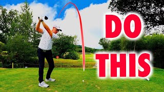 How to stop pulling your tee shots  driver golf swing tips [upl. by Rockwood217]