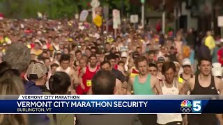 Burlington Police outline enhanced security efforts for 2024 Vermont City Marathon [upl. by Ainitsirc]