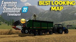 BEST LOOKING MAP  HARVEST  ERLENGRAT MAP 2  FS 22 [upl. by Henryk]