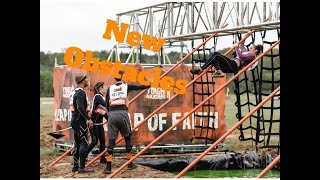 2019 New Tough Mudder Obstacles [upl. by Euqirat]