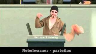 Politik live  Nebelwarner im Bundestag [upl. by Gilberte816]