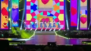 180624 Fromis 9 KCON 2018 NYC  DKDK [upl. by Kathye]