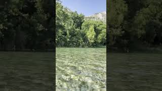 Nueces River in Uvalde Texas shorts river swimming relaxing nueces clearwater [upl. by Uon209]