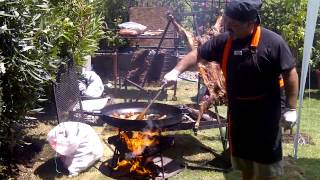 Asado al disco para picar video completo [upl. by Narret156]