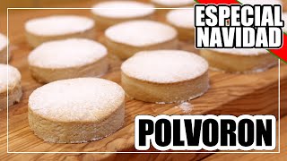 POLVORONES Caseros  Receta NAVIDAD Paso a paso [upl. by Brock]