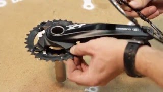 Stambecco 20T chainring on Shimano XT crank  Mountain goat [upl. by Oirasec]