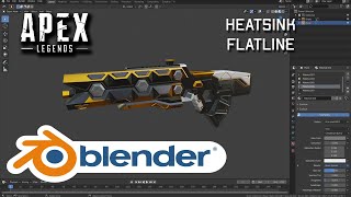 Heat Sink Flatline Apex legends blender [upl. by Michele861]