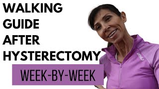 Walking After a Hysterectomy Weeks 17  Physio Weekly Guide for FAST Recovery [upl. by Inaliak]