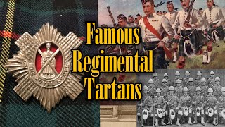 Famous Regimental Tartans of the British Army  a quick overview [upl. by Mariand]